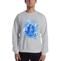 Sport Grey / S Bengali Unisex Heavy Blend Crewneck Sweatshirt - Om Namah Shivay-03