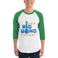 White/Kelly / XS Bengali Unisex Fine Jersey Raglan Tee   - The Big Bong Theory