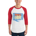 White/Red / XS Bengali Unisex Fine Jersey Raglan Tee   - Jhinku Baudi