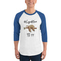 White/Royal / XS Bengali Unisex Fine Jersey Raglan Tee - #Lyadkhor To?