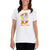 White / S Bengali Heavy Cotton Short Sleeve T-Shirt -Vidya Roopeno,