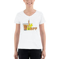 White / S Bengali Lightweight V-Neck T-Shirt - BFF