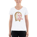 White / S Bengali Lightweight V-Neck T-Shirt - Eso He Baishakh