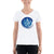 White / S Bengali Lightweight V-Neck T-Shirt - Om