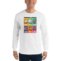 White / S Bengali Ultra Cotton Long Sleeve T-Shirt -Phuchka and Friends