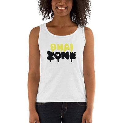 White / S Bengali Ultra Cotton Tank Top - Bhai Zone