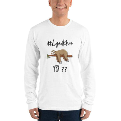 White / S Bengali Unisex Fine Jersey Long Sleeve T-Shirt -  #Lyadkhor To?