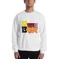 White / S Bengali Unisex Heavy Blend Crewneck Sweatshirt - 12 Mase Tera Parbon