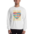 White / S Bengali Unisex Heavy Blend Crewneck Sweatshirt - Bangla Love