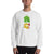 White / S Bengali Unisex Heavy Blend Crewneck Sweatshirt - Bans Keno Jhare