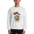 White / S Bengali Unisex Heavy Blend Crewneck Sweatshirt - Coffee House Er Sei Adda