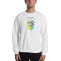 White / S Bengali Unisex Heavy Blend Crewneck Sweatshirt - Dopple Bonger