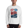 White / S Bengali Unisex Heavy Blend Crewneck Sweatshirt - Guru Fata-Fati