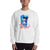 White / S Bengali Unisex Heavy Blend Crewneck Sweatshirt - Har Har Mahadev