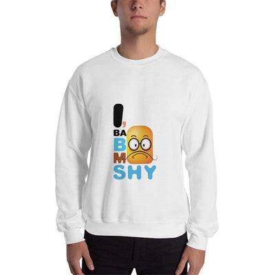 White / S Bengali Unisex Heavy Blend Crewneck Sweatshirt - I, Ba Boo Mo Shy