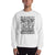 White / S Bengali Unisex Heavy Blend Crewneck Sweatshirt - I speak Sarcasm - Grunge