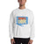 White / S Bengali Unisex Heavy Blend Crewneck Sweatshirt - Jhinku Baudi