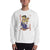 White / S Bengali Unisex Heavy Blend Crewneck Sweatshirt - Kalankini Radha