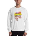 White / S Bengali Unisex Heavy Blend Crewneck Sweatshirt -Purano Sei Diner Kotha