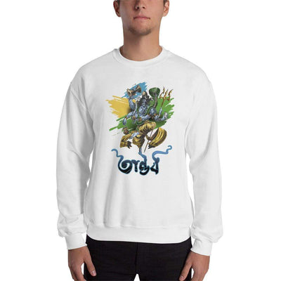 White / S Bengali Unisex Heavy Blend Crewneck Sweatshirt - Tandav