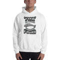 White / S Bengali Unisex Heavy Blend Hooded Sweatshirt - F for Fish