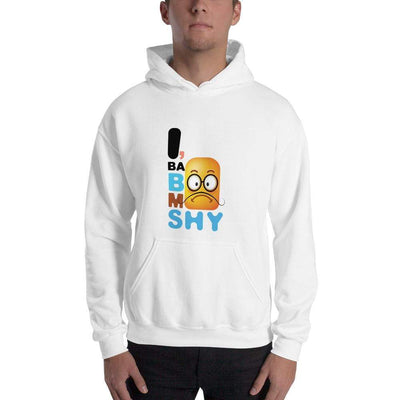 White / S Bengali Unisex Heavy Blend Hooded Sweatshirt - I, Ba Boo Mo Shy