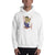 White / S Bengali Unisex Heavy Blend Hooded Sweatshirt -Kalankini Radha