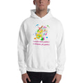 White / S Bengali Unisex Heavy Blend Hooded Sweatshirt - Khol Dwar Khol- Laglo Je Dol