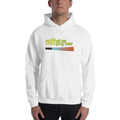 White / S Bengali Unisex Heavy Blend Hooded Sweatshirt - Kobi Kobi Bhab Chonder Obhab