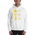 White / S Bengali Unisex Heavy Blend Hooded Sweatshirt - Muro Peti Lyaja