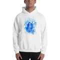 White / S Bengali Unisex Heavy Blend Hooded Sweatshirt - Om Namah Shivay-03