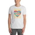 White / S Bengali Unisex Softstyle T-Shirt - Bangla Love