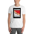 White / S Bengali Unisex Softstyle T-Shirt -Friends Forever