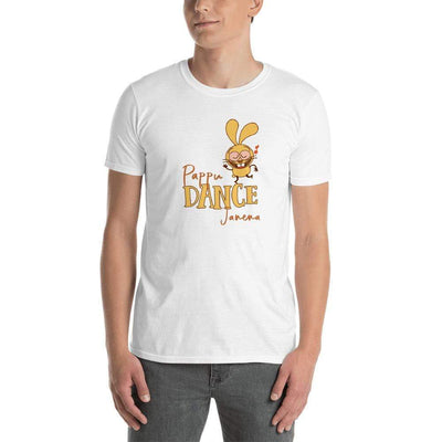 White / S Bengali Unisex Softstyle T-Shirt -Pappu Dance Janena