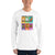 White / S Long Bengali Unisex Fine Jersey Long Sleeve T-Shirt - Phuchka and Friendst-shirt