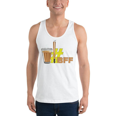 White / XS Bengali Fine Jersey Tank Top Unisex - BFF