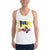 White / XS Bengali Fine Jersey Tank Top Unisex - I love you so much