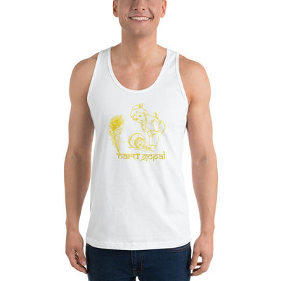 White / XS Bengali Fine Jersey Tank Top Unisex - Naru Gopal