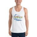 White / XS Bengali Fine Jersey Tank Top Unisex - Swadhinota